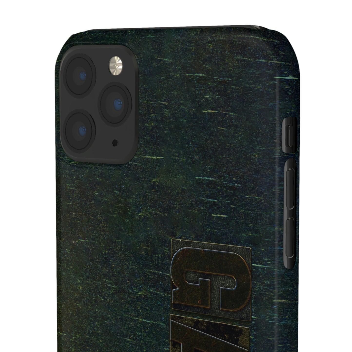 Gamer Glitch Design Snap Phone Case