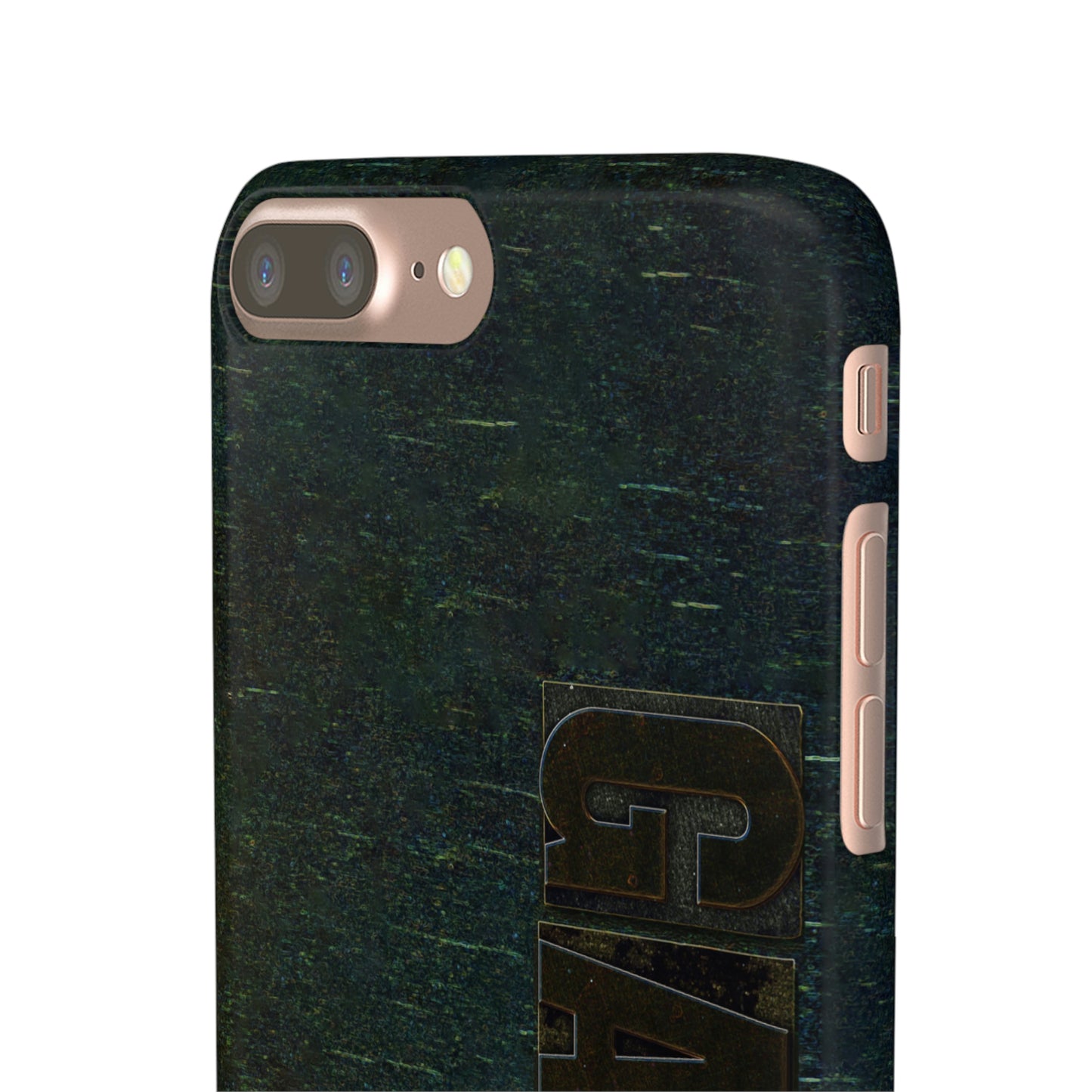 Gamer Glitch Design Snap Phone Case