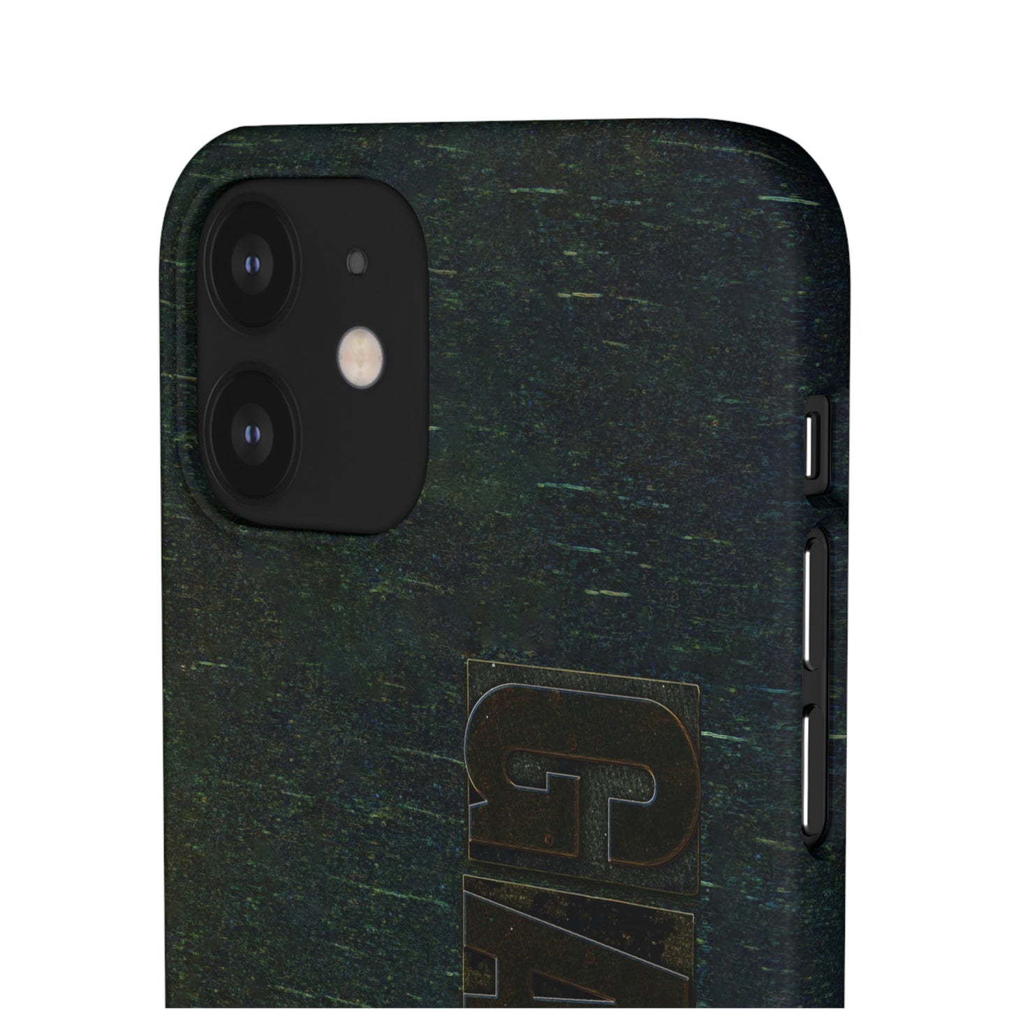 Gamer Glitch Design Snap Phone Case