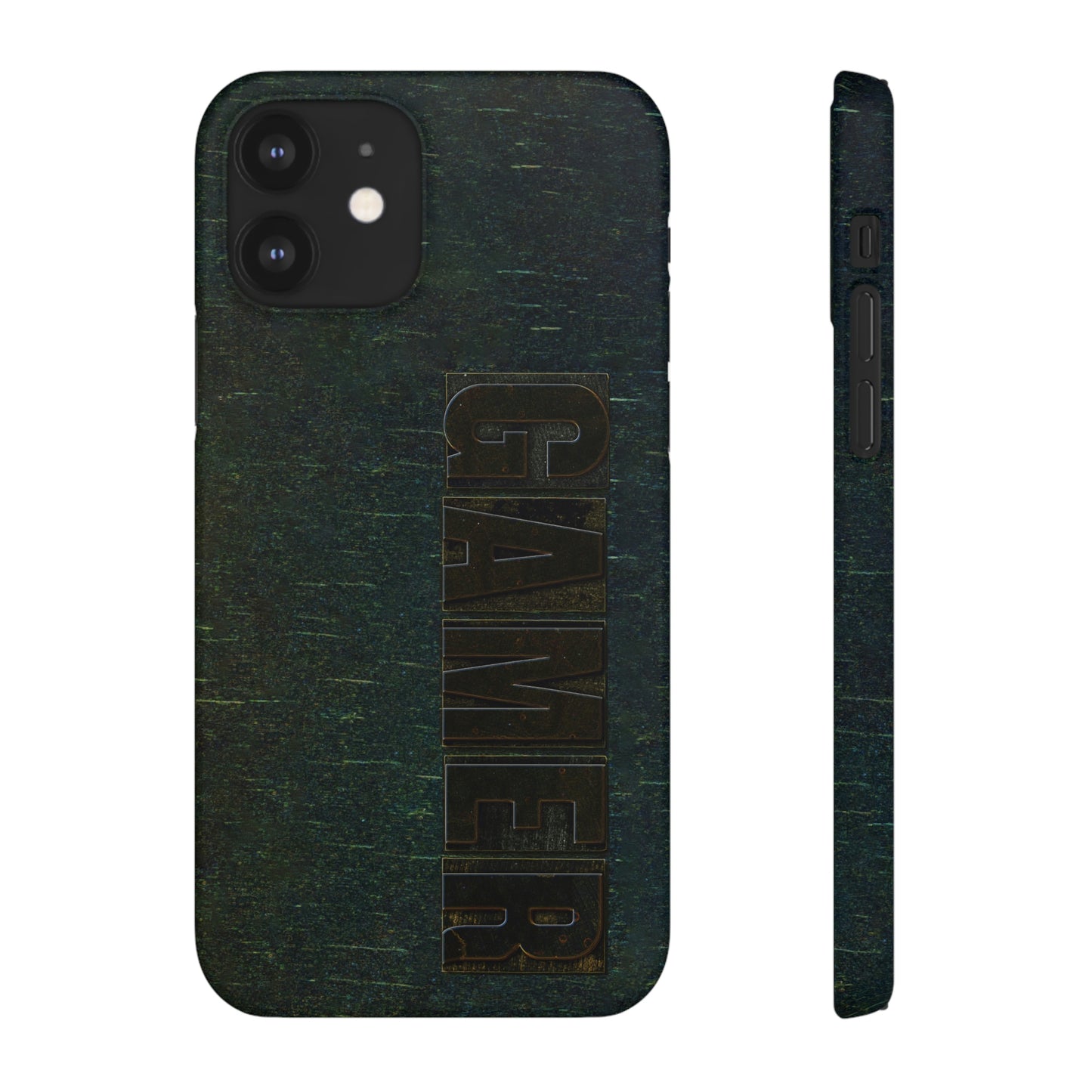 Gamer Glitch Design Snap Phone Case