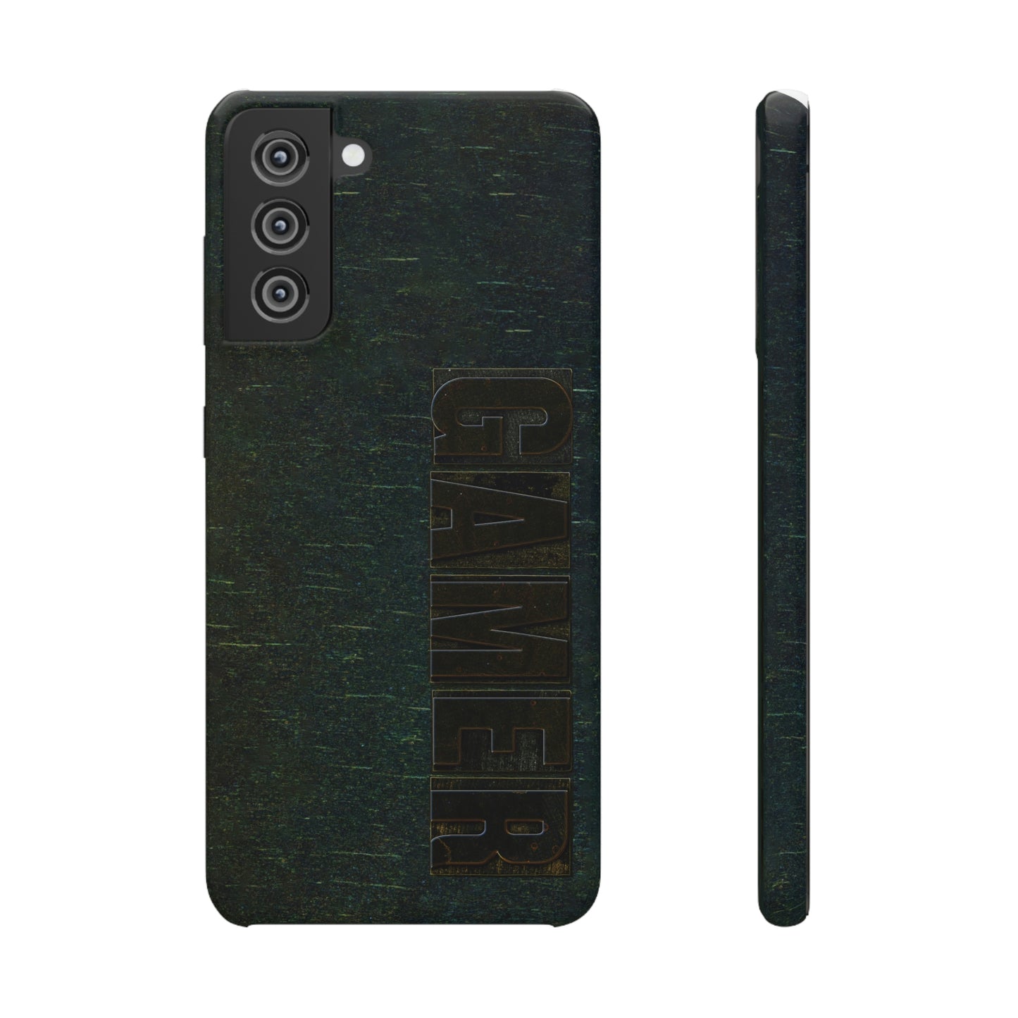 Gamer Glitch Design Snap Phone Case