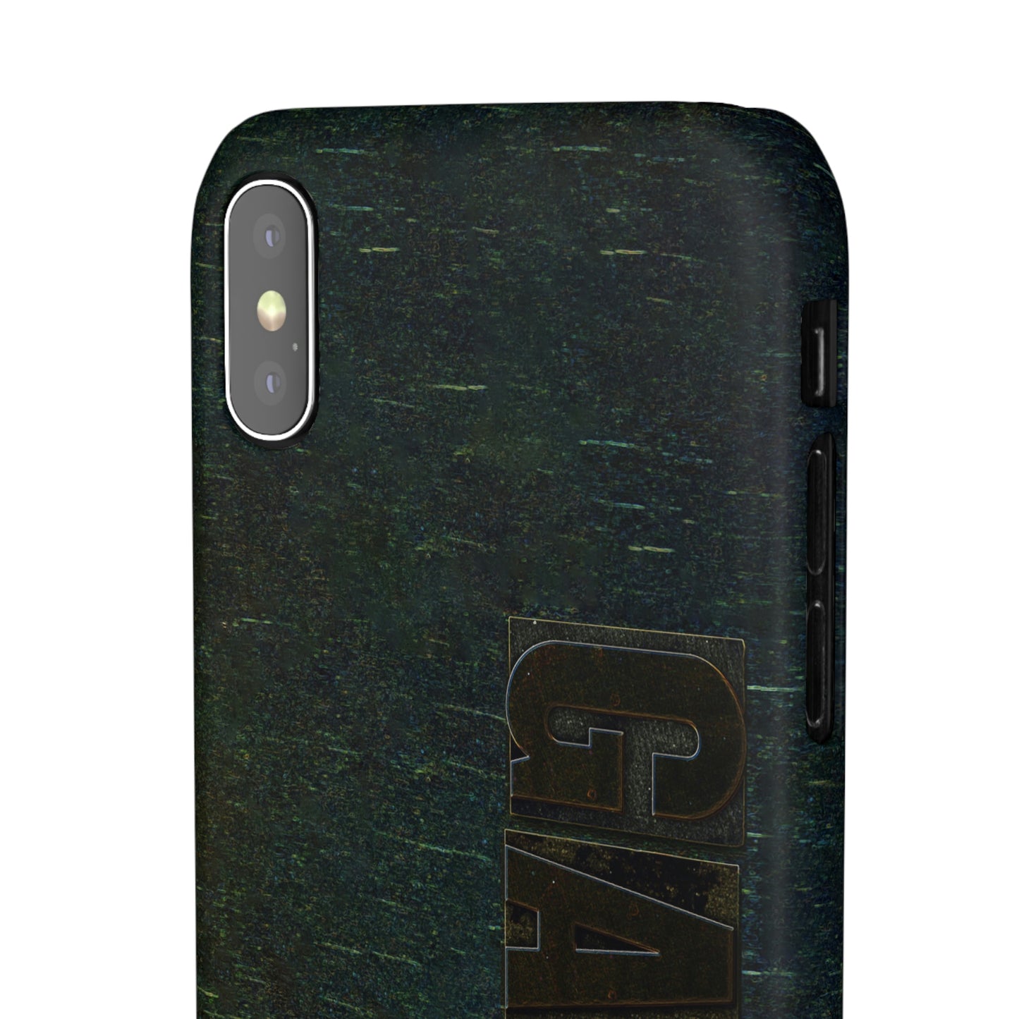 Gamer Glitch Design Snap Phone Case