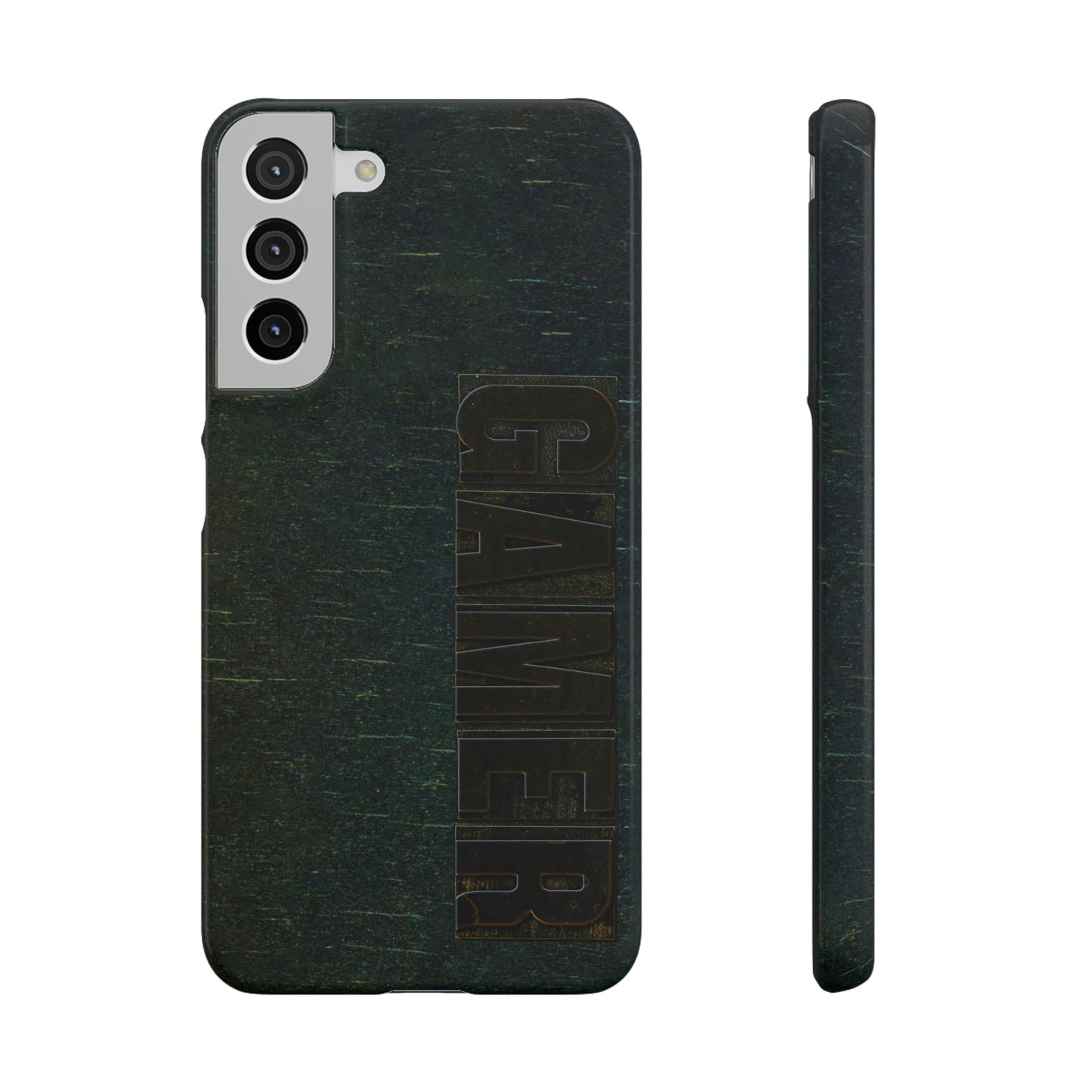 Gamer Glitch Design Snap Phone Case