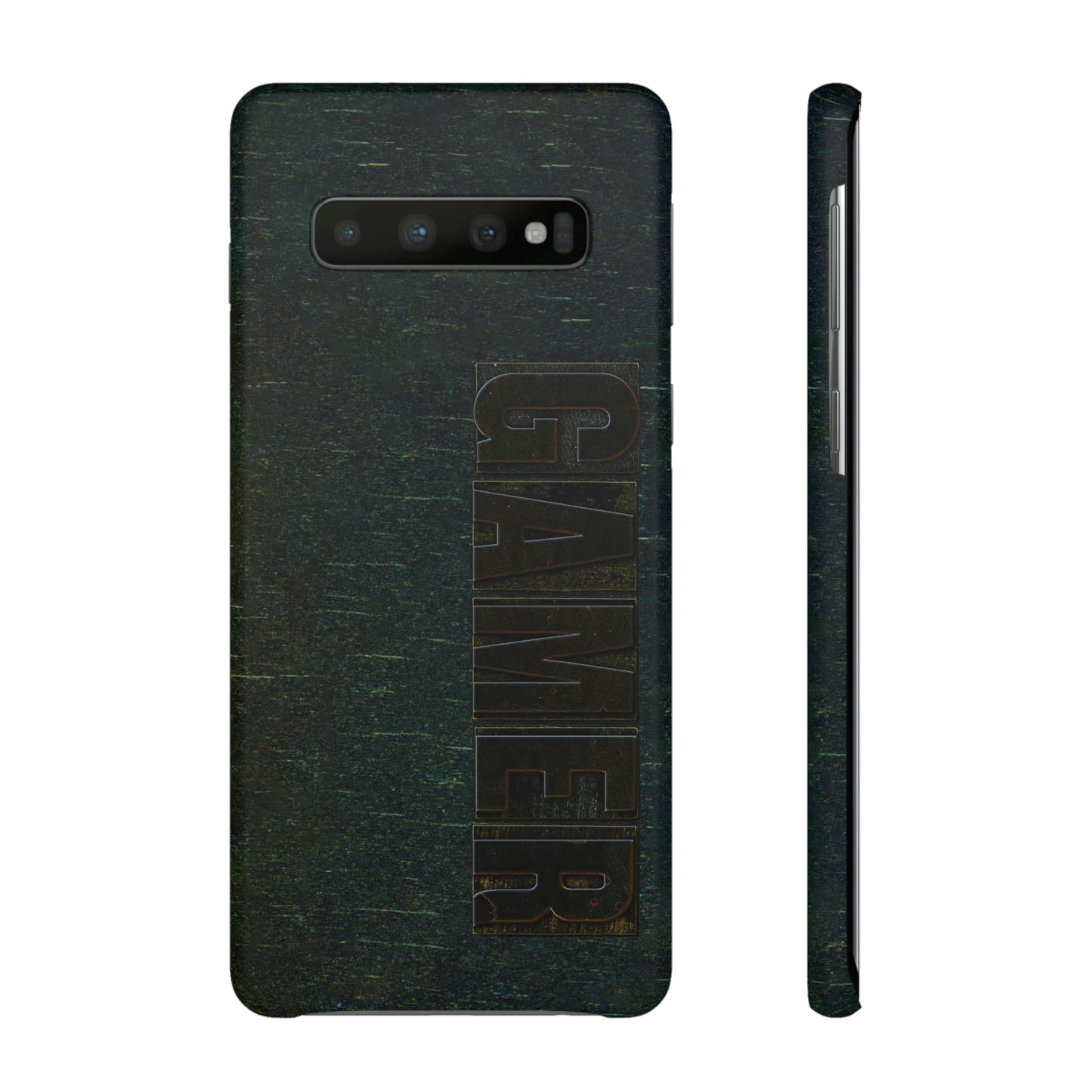 Gamer Glitch Design Snap Phone Case