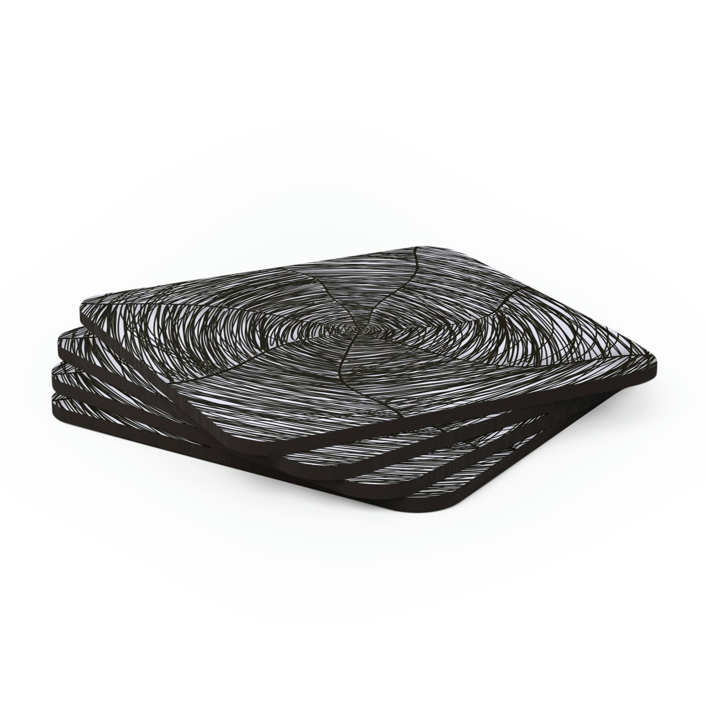 B&W Webs Coaster Set