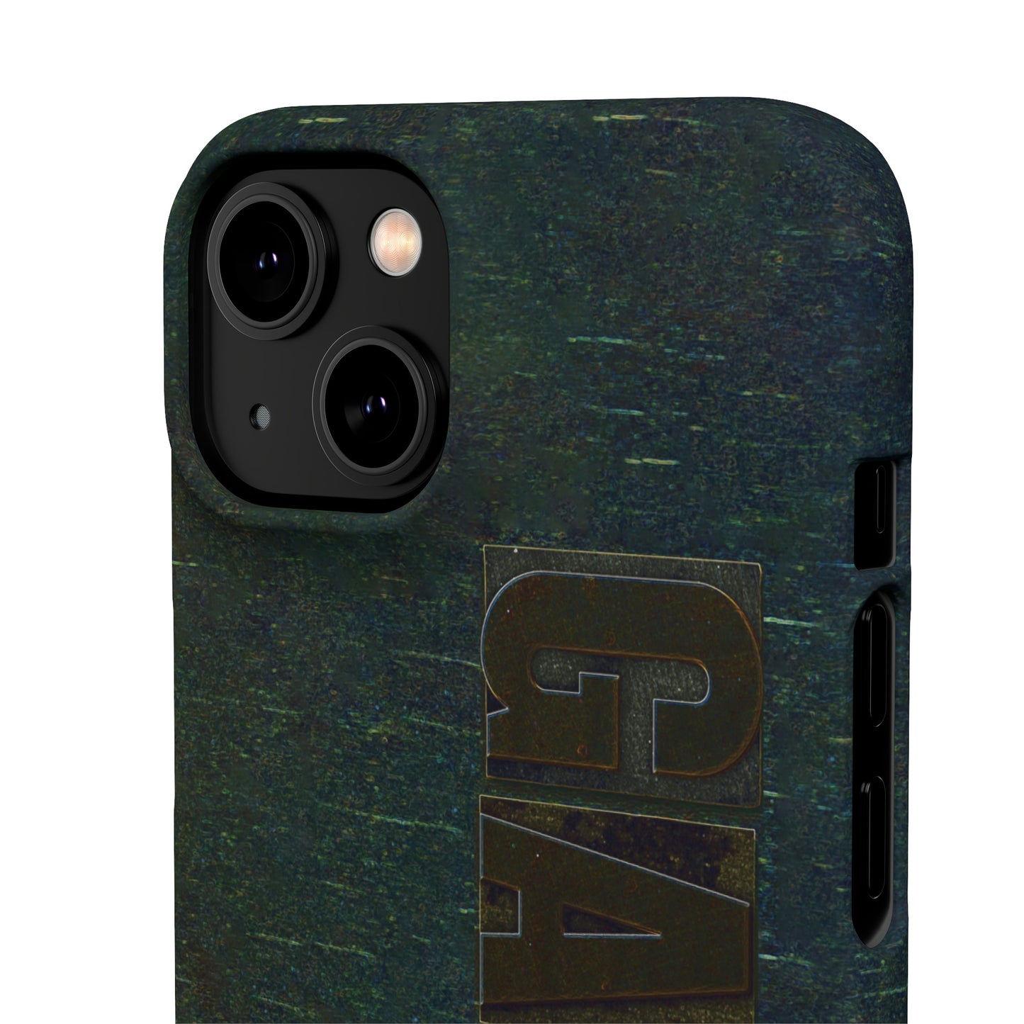 Gamer Glitch Design Snap Phone Case