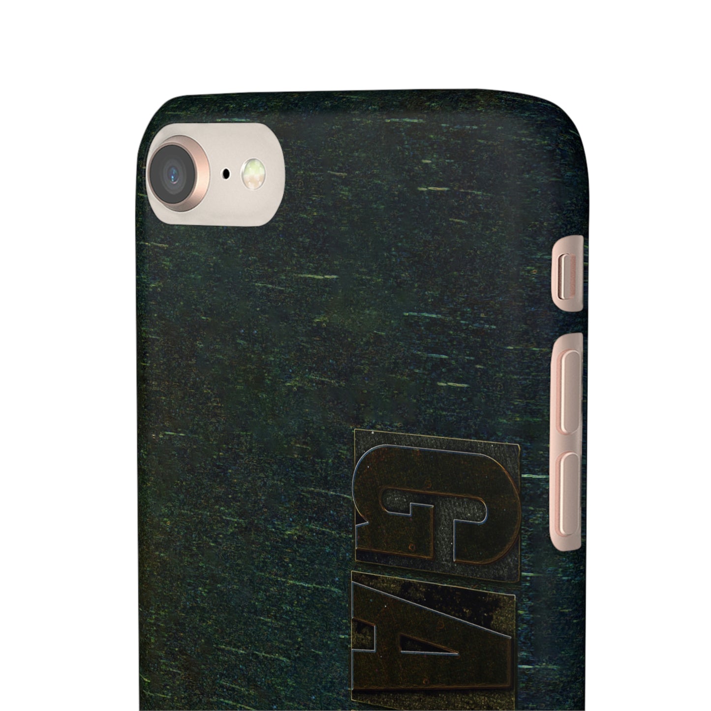 Gamer Glitch Design Snap Phone Case