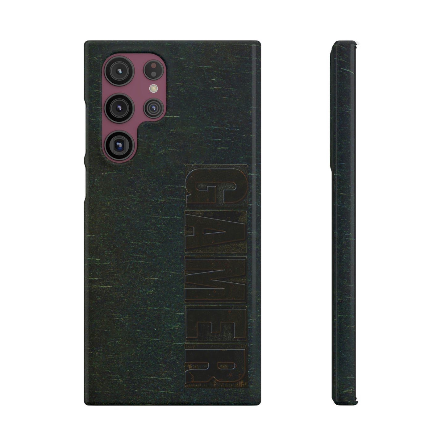 Gamer Glitch Design Snap Phone Case