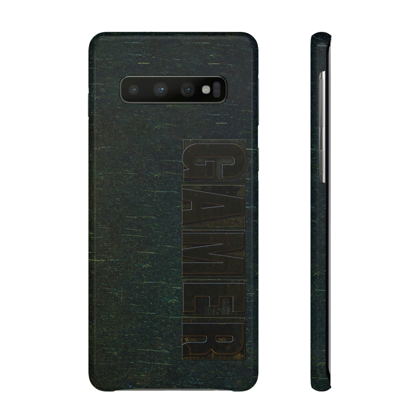 Gamer Glitch Design Snap Phone Case